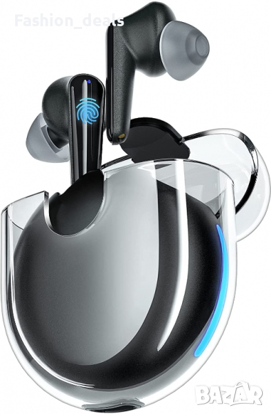Нови Спортни безжични слушалки калъф за зареждане 28 часа работа Buds, снимка 1