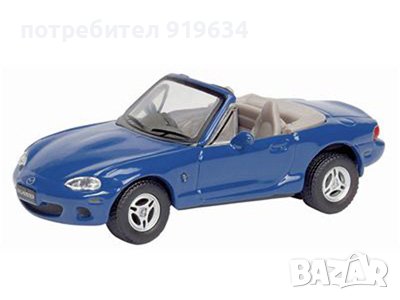 Продавам метална количка Mazda MX-5 (NB) в мащаб 1:72, снимка 1