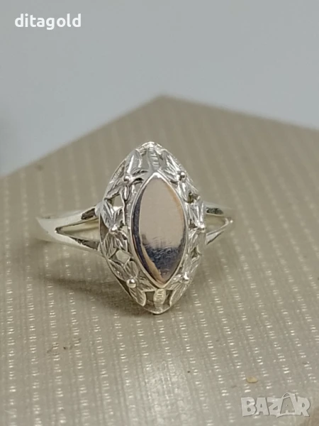 Нов сребърен 925 пръстен класически модел цена 30 лв, снимка 1