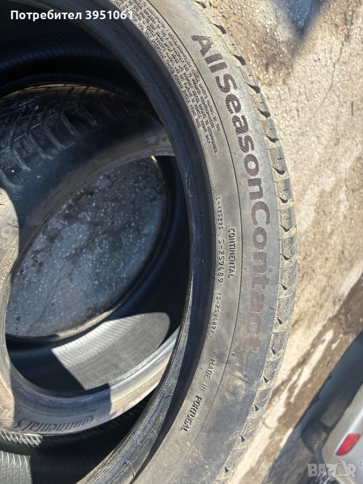 Всесезонни гуми CONTINENTAL 235/40/19, снимка 1