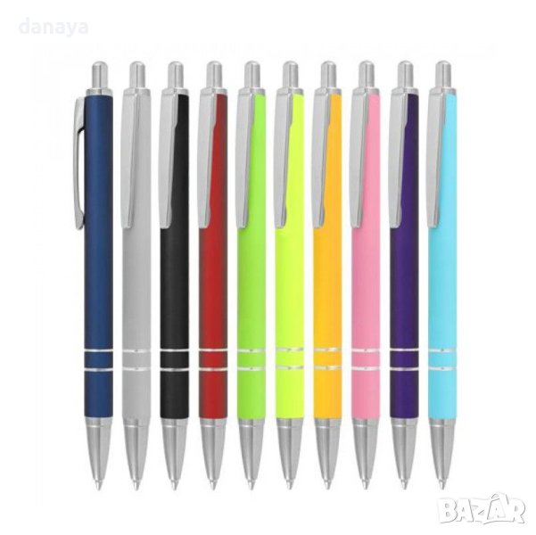 4040 Стилен офис химикал CRESCO, синьо мастило, 1.0mm, снимка 1