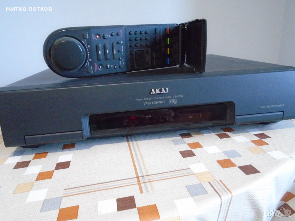 stereo VHS Akai vs-g 75eog, снимка 1