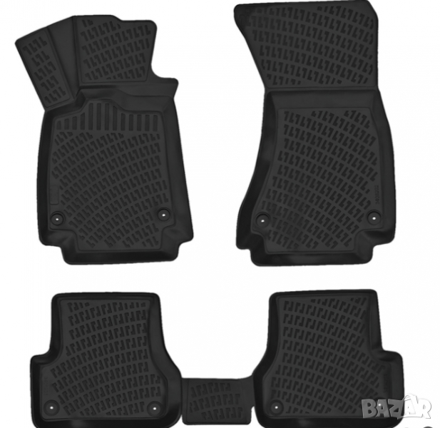 Гумени стелки RizLine за Audi A6 12-18, снимка 1