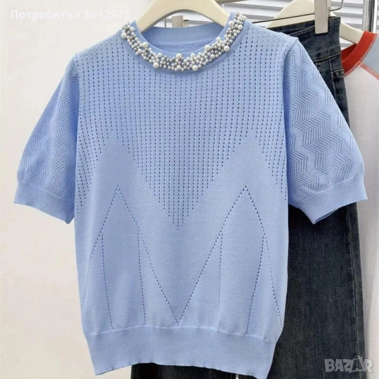 Блуза машинно плетиво, снимка 1