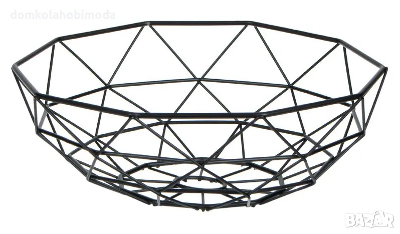 Фруктиера Купа, Метал 26x10см, снимка 1