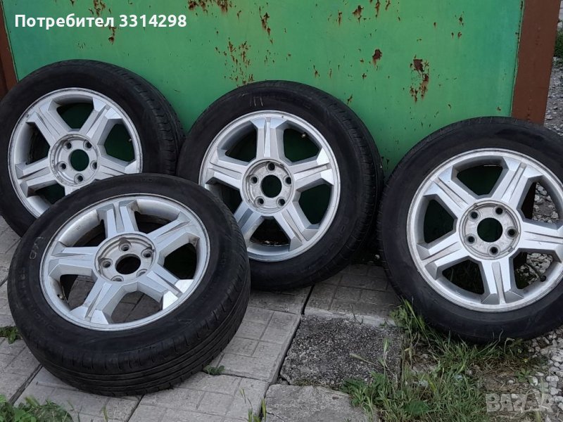 Лети джанти 16""с летни гуми 205/55/16, снимка 1