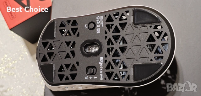 Гейминг мишка MAMBASNAKE M5 ултра лека карбонова безжична – 39 грама, снимка 7 - Клавиатури и мишки - 53058260