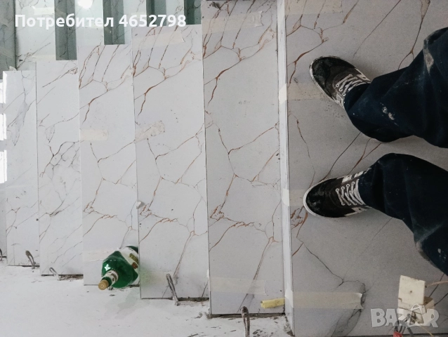 Лепене на фаянс, включващо подготовка на основата и полагане на лепило, снимка 6 - Строителни работници - 52523065