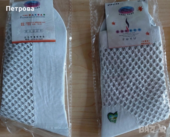 Осем чифта чорапи, единична цена 3 лв. в оригиналните опаковка – подходящ подарък за НГ  , снимка 2 - Дамски чорапи - 52522756