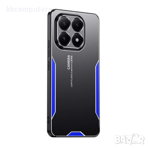 Удароустойчив Алуминиев Калъф за Xiaomi 15T-Дизайн от алуминиева сплав, TPU и PC, вкл. Протектор, 4 , снимка 3 - Калъфи, кейсове - 52390477