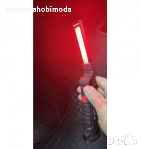 Акумулаторна мини LED лампа сгъваема, 2 режим на светлината , Бяла и червена светлина, снимка 3 - Къмпинг осветление - 36460105