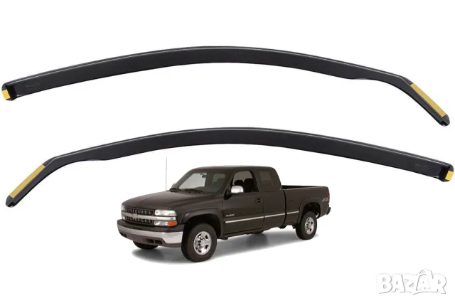Ветробрани HEKO за Chevrolet Silverado (2000-2005) - Предни