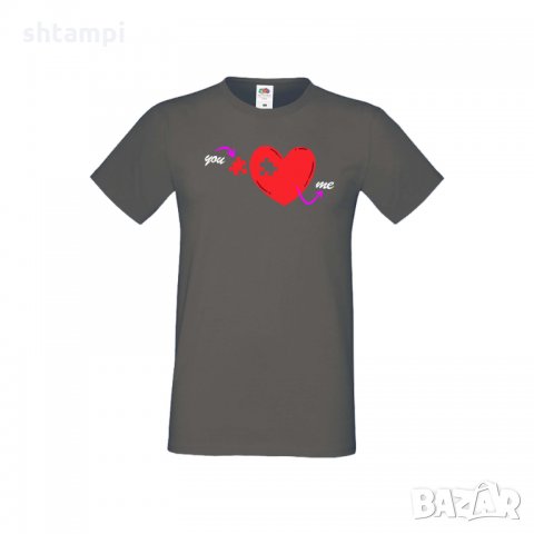 Мъжка тениска Свети Валентин You Are The Missing Piece, снимка 6 - Тениски - 35716711