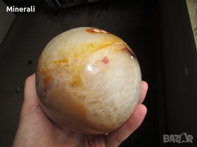 кристална геодна топка 2.2кг. подходяща за подарък, снимка 5 - Други ценни предмети - 44391453
