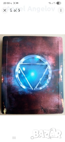 Steelbook Marvel Iron Man 3 UK Exclusive Blu Ray Limited Edition, снимка 2 - Blu-Ray филми - 53670633