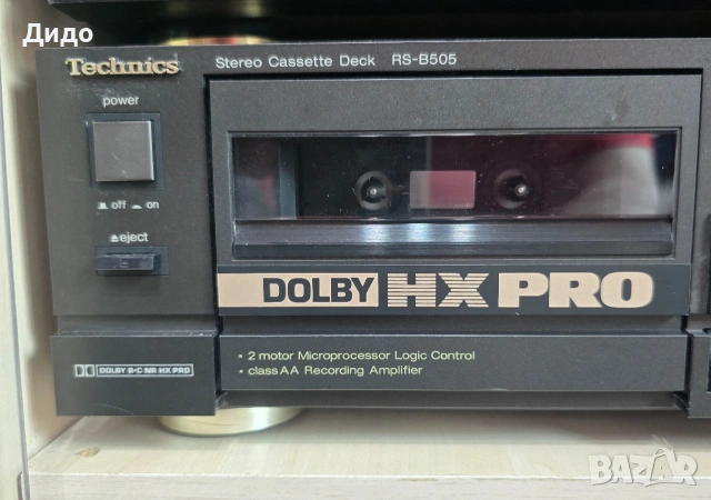 Technics RS -B505 отличен, снимка 7 - Декове - 53678475