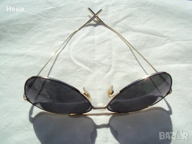 Dolce & Gabbana DG 2166 1305/87 BLACK/PALE GOLD унисекс, снимка 4 - Слънчеви и диоптрични очила - 47448825