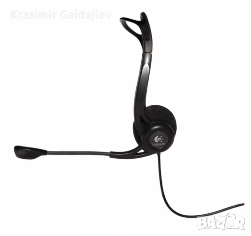 Слушалки Logitech P960, Черен, снимка 2 - Слушалки за компютър - 53084323