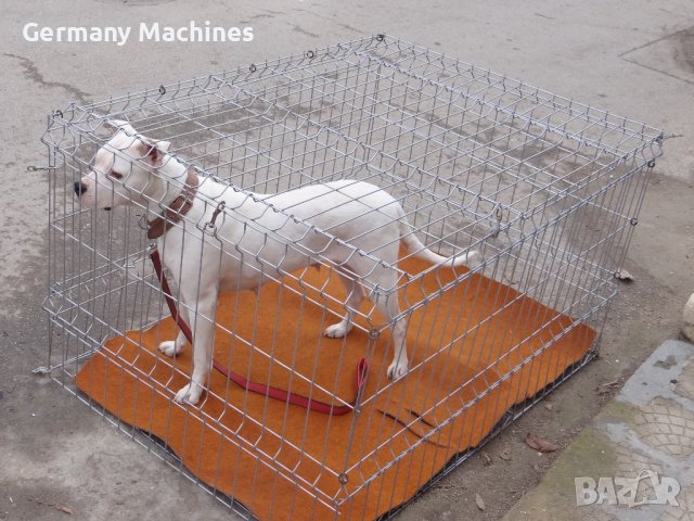 КЛЕТКА 140-105-см, метална, СГЪВАЕМА. Подходяща е за най-едрите по големина породи кучета , снимка 4 - За кучета - 42623369