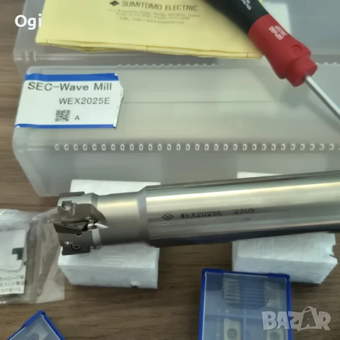 Фреза ф25 със сменяеми пластини SUMITOMO , снимка 6 - Други инструменти - 50238920