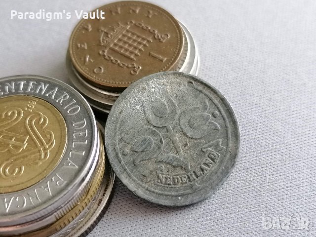 Монета - Нидерландия - 10 цента | 1942г., снимка 2 - Нумизматика и бонистика - 41225435