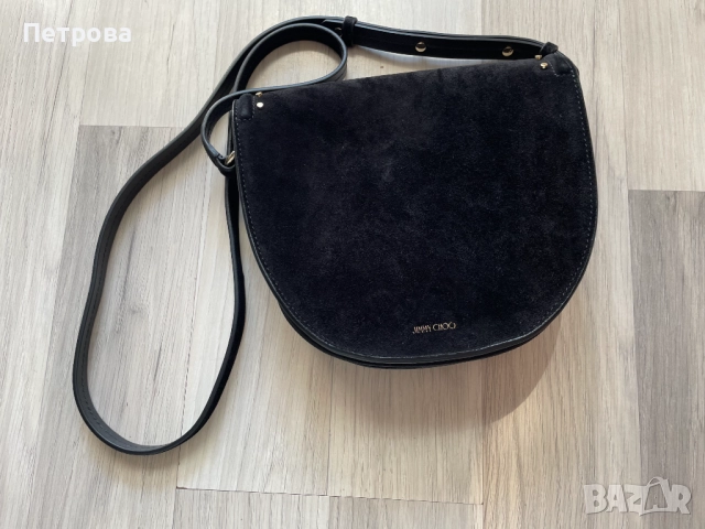 Jimmy Choo кожена чанта Оригинал , снимка 2 - Чанти - 51538019