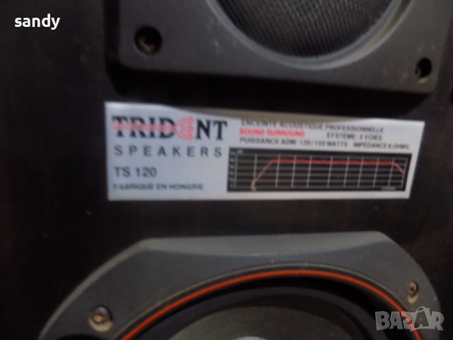 Тонколони-TRIDENT-TS 120, снимка 2 - Тонколони - 53753680