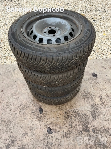 Зимни гуми 165/70/14 със джанти Фиат