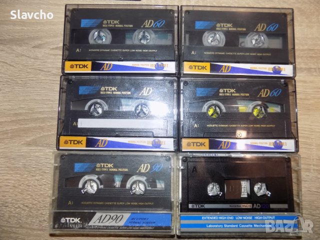 Аудио касети - 6 броя -Tdk AD-60/90/120/ със записи на - Nightwish - 2000/2002/2004/2005/ 2006 live, снимка 1 - Аудио касети - 40752571