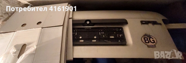 Заден капак / пета врата (със стъкло) на багажник Опел Кадет / Opel Kadett 1.6i сив цвят