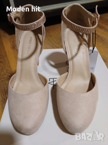 Anna Field нови с етикет и кутия елегантни дамски обувки на ток, снимка 5 - Дамски обувки на ток - 53730666