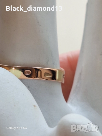 Златен Руски пръстен, снимка 4 - Пръстени - 52823949