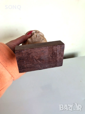 Ръчно Резбована Дървена Статуя На Исус Христос, снимка 6 - Икони - 53731840