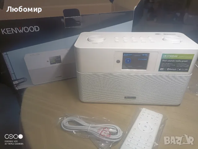 KENWOOD CR-ST80DAB-W DAB+/FM радио, Bluetooth стрийминг в бяло , снимка 6 - Радиокасетофони, транзистори - 55732528
