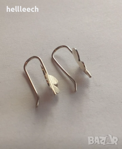 Сребърни обеци, снимка 3 - Обеци - 52828010