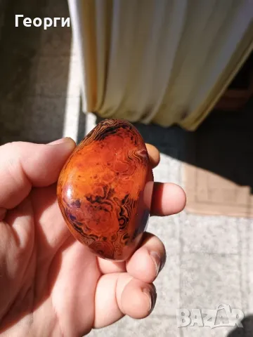 Натурален ахат от Мадагаскар-3, снимка 8 - Колиета, медальони, синджири - 50241458
