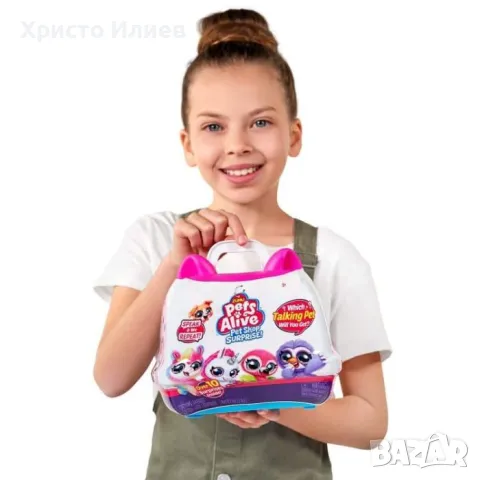 Плюшена играчка изненада Zuru Pets Alive Домашен любимец с аксесоари асортимент, снимка 6 - Плюшени играчки - 48570462