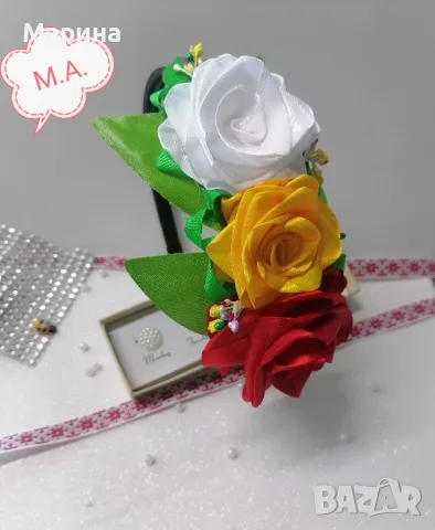 Китка за глава , вариант 5 , снимка 3 - Аксесоари за коса - 47590340