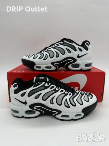 !ПРОМО! Nike Air Max Plus Drift | White/Black | + КУТИЯ
