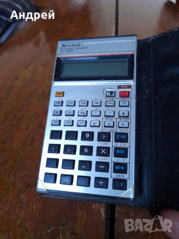 Стар калкулатор Sharp EL-506H, снимка 4 - Други ценни предмети - 52258248
