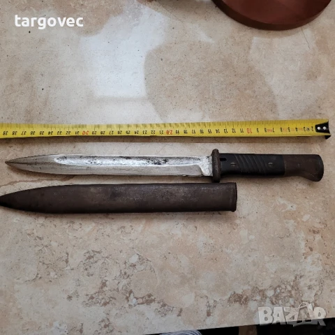 нож щик немски Маузер, снимка 4 - Антикварни и старинни предмети - 50566035