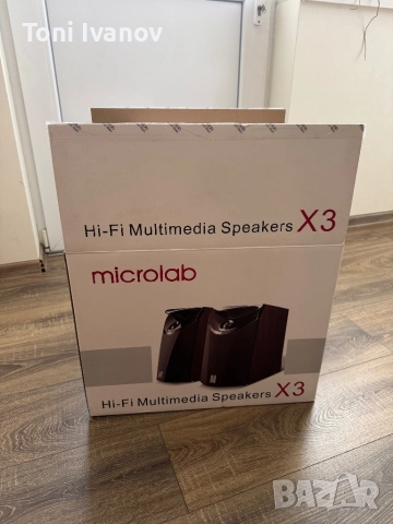 Система Microlab X3 2.0 HiFi, снимка 5 - Аудиосистеми - 52972285