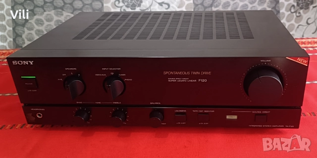 Sony TA-F120, снимка 4 - Ресийвъри, усилватели, смесителни пултове - 51739572