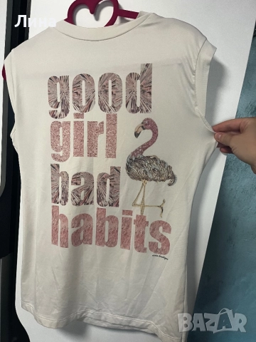 Топ Avin - good girl bad habits , снимка 2 - Тениски - 51710226