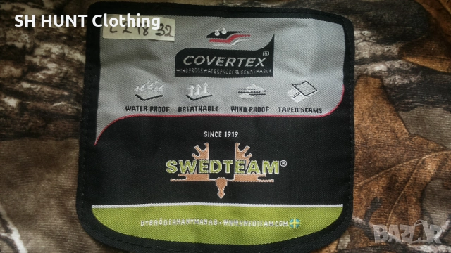 SWEDTEAM WATERPROOF BREATHABLE Jacket размер 54 / XL за лов яке водонепромокаемо - 1715, снимка 16 - Екипировка - 52861402