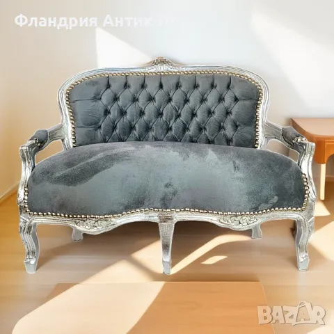 Детско канапе - Класик/Грей, снимка 2 - Дивани и мека мебел - 46361902