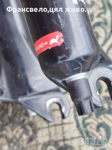 26 цола въздушна напълно работеща заключваща вилка за велосипед колело rock shox pilot , снимка 2 - Части за велосипеди - 51081715