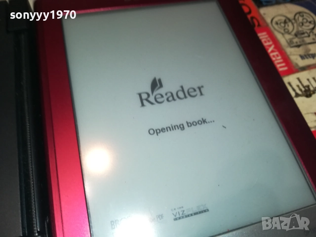 sony prs-600 digital book reader-внос swiss 2111251838, снимка 5 - Електронни четци - 52495976
