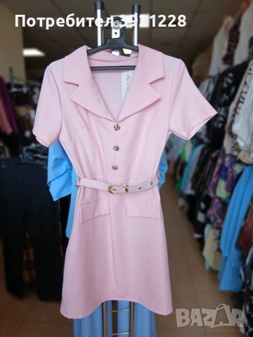 Дамска пролетна рокля, снимка 3 - Рокли - 53808351