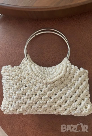 плетена чанта, снимка 2 - Чанти - 51027094
